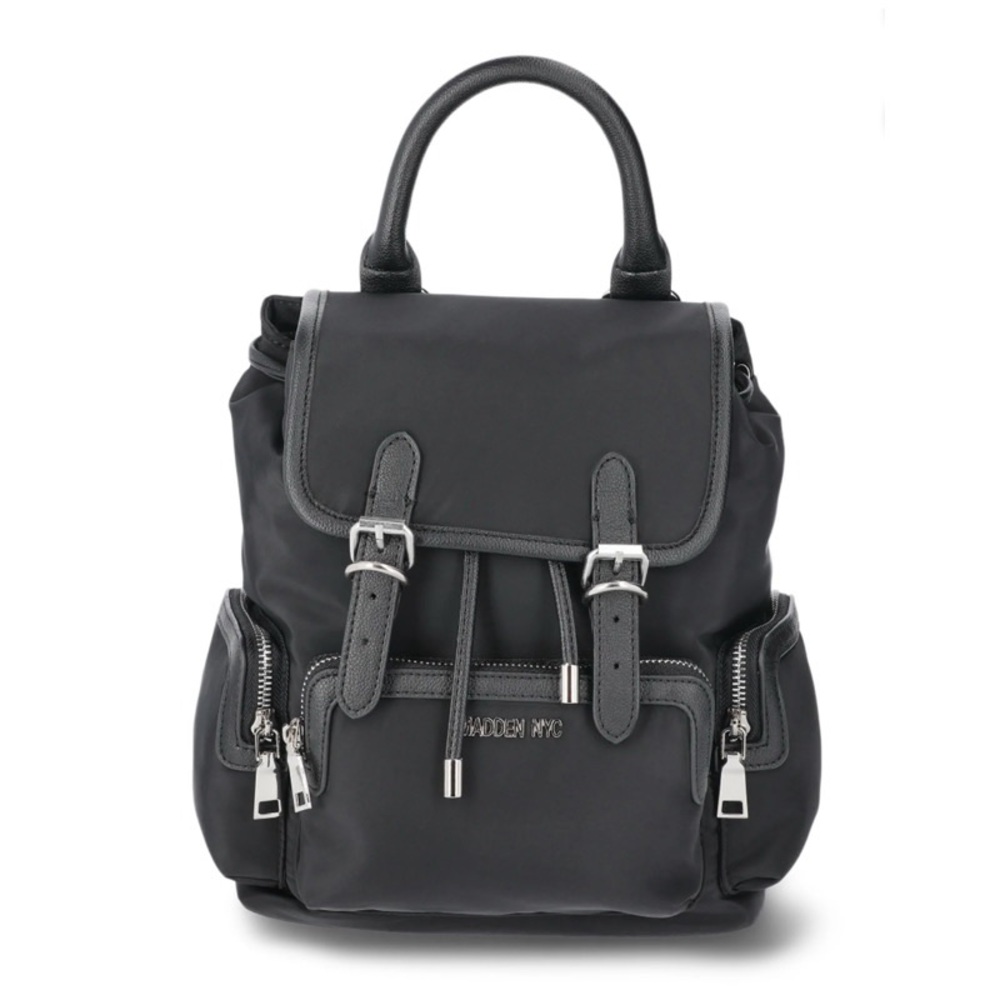 MADDEN NYC WOMEN’S BUCKLE FLAP BACKPACK
